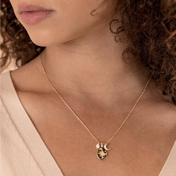 14K Gold Boho Star ✨Pendant - Picture 1 of 4